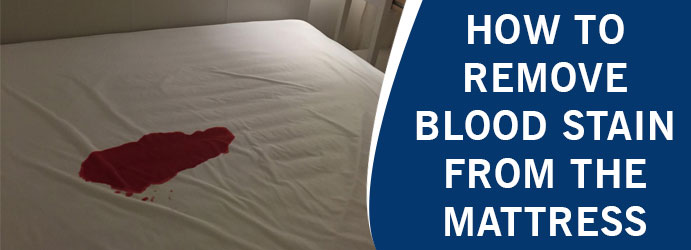How to Remove BLOOD STAINS From a Mattress 